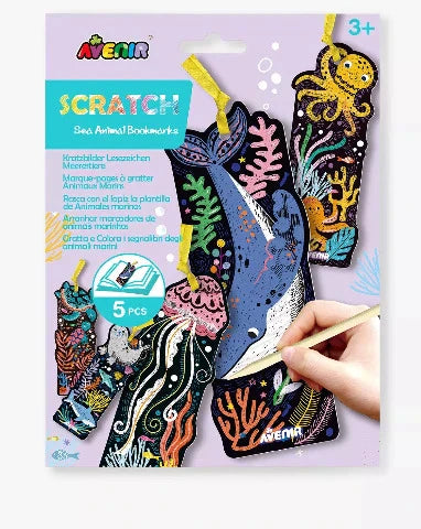 Scratch Sea Animal Bookmarks (8013752762567)