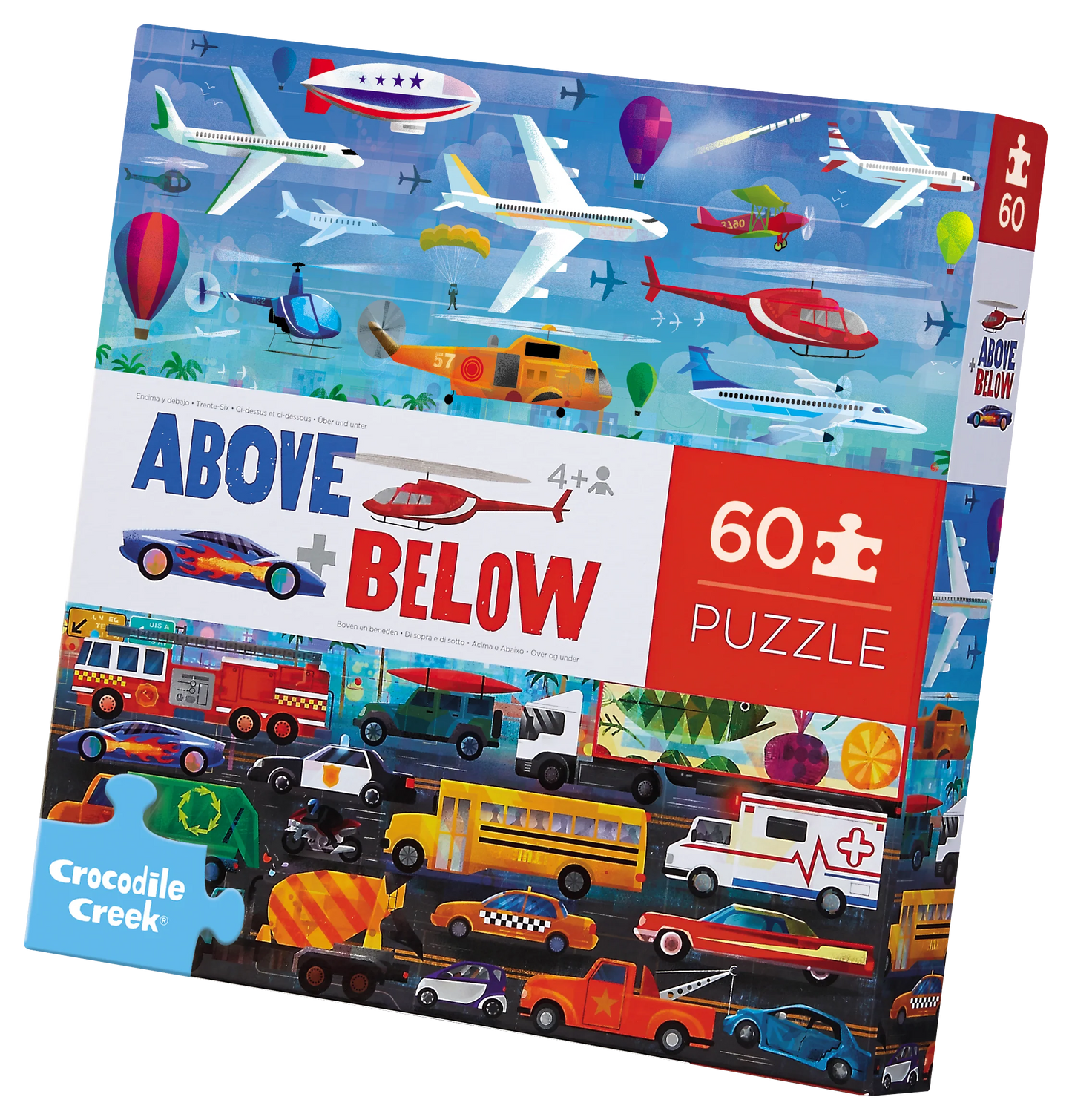 CC Above & Below Things That Go 60pc