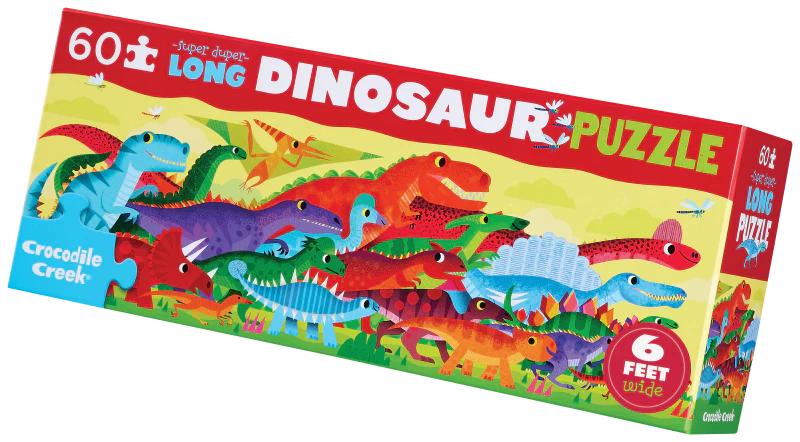 CC Super Duper Long Floor Dino World 60pc