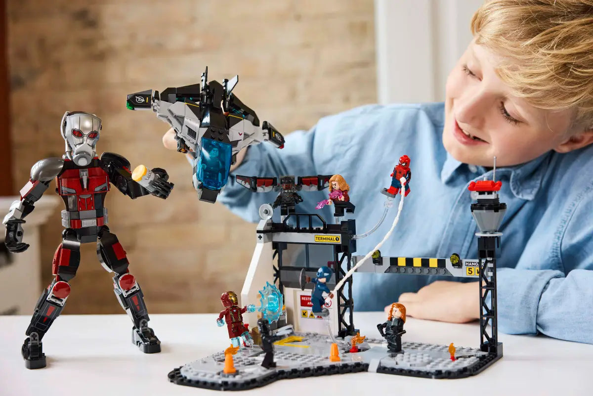 Lego SH Captain America Cilvil War Battle 76314 (8285378937031)