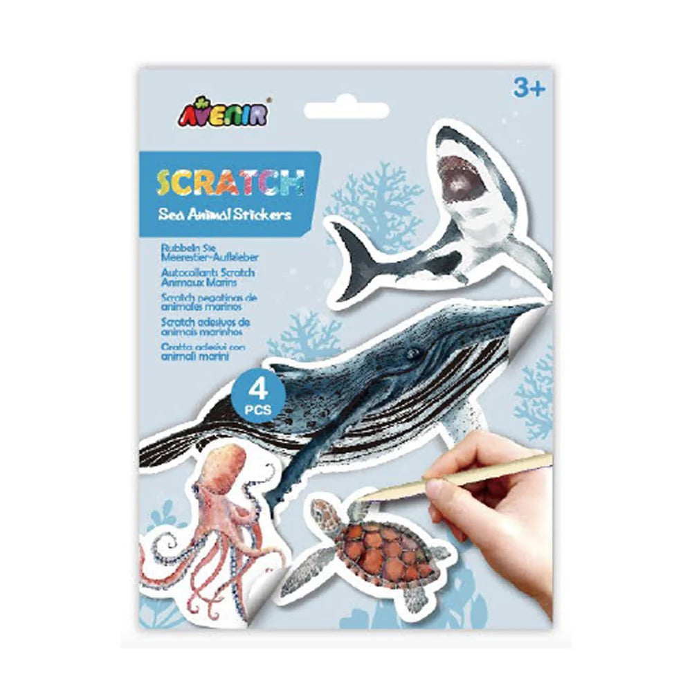 Avenir Scratch Animal Stickers (8240567615687)