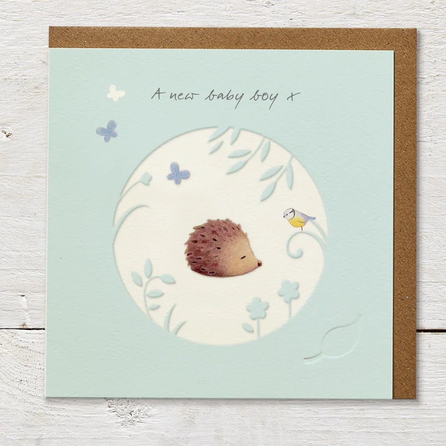New Baby Boy - Baby Card