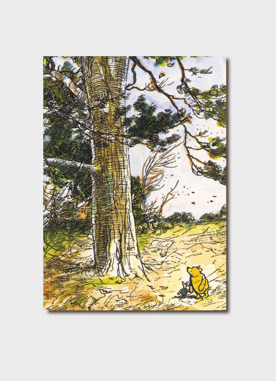 Pooh & Piglet At The Big Tree