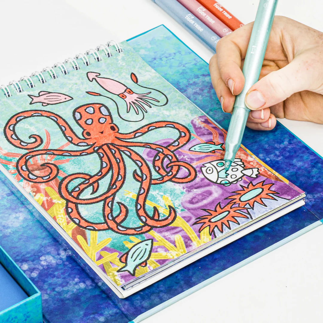 TT Shimmer Colouring Set - Sea Life (8417442103495)