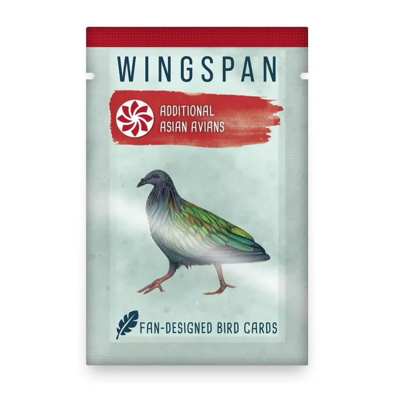 Wingspan Fan Designed Cards - Asia