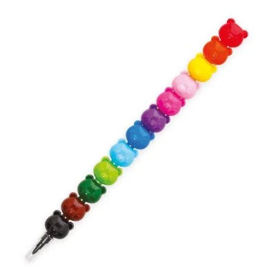 Legami Stackable Crayons Teddy Bear