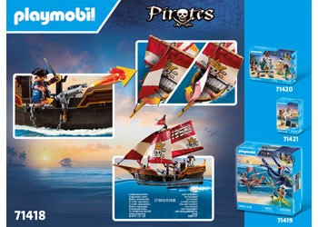 PL Small Pirate Ship 71418 (8385788903623)
