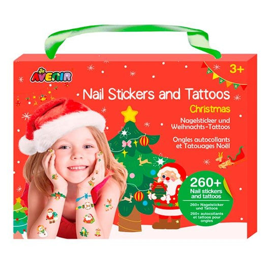 Nail Stickers and Tattoos Christmas (7812784783559)