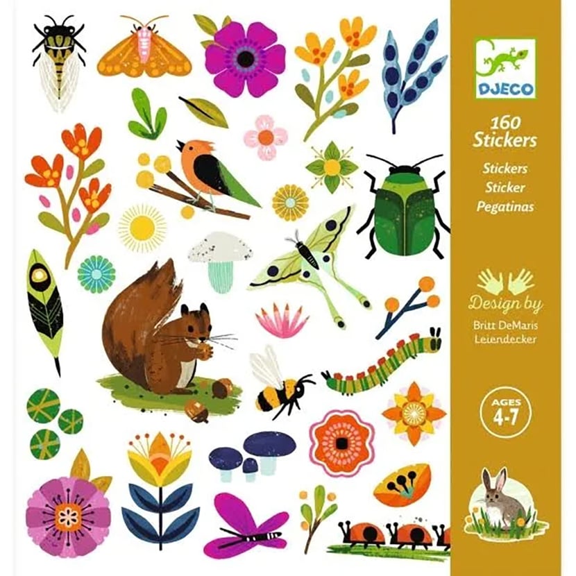 Djeco Garden Stickers (7734080143559)