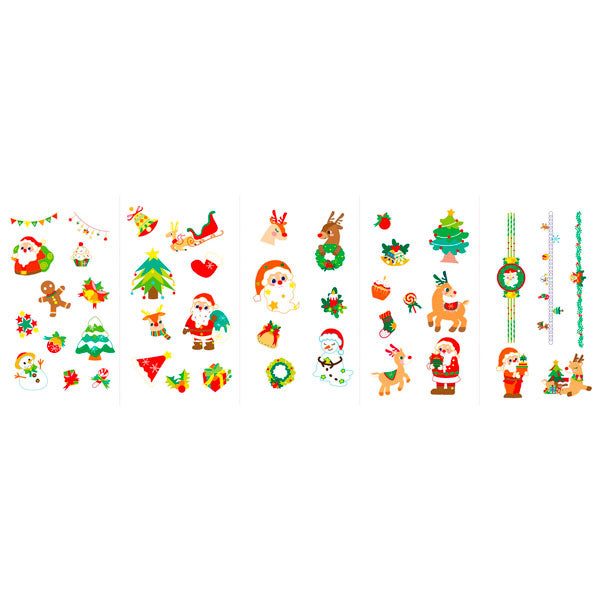 Nail Stickers and Tattoos Christmas (7812784783559)