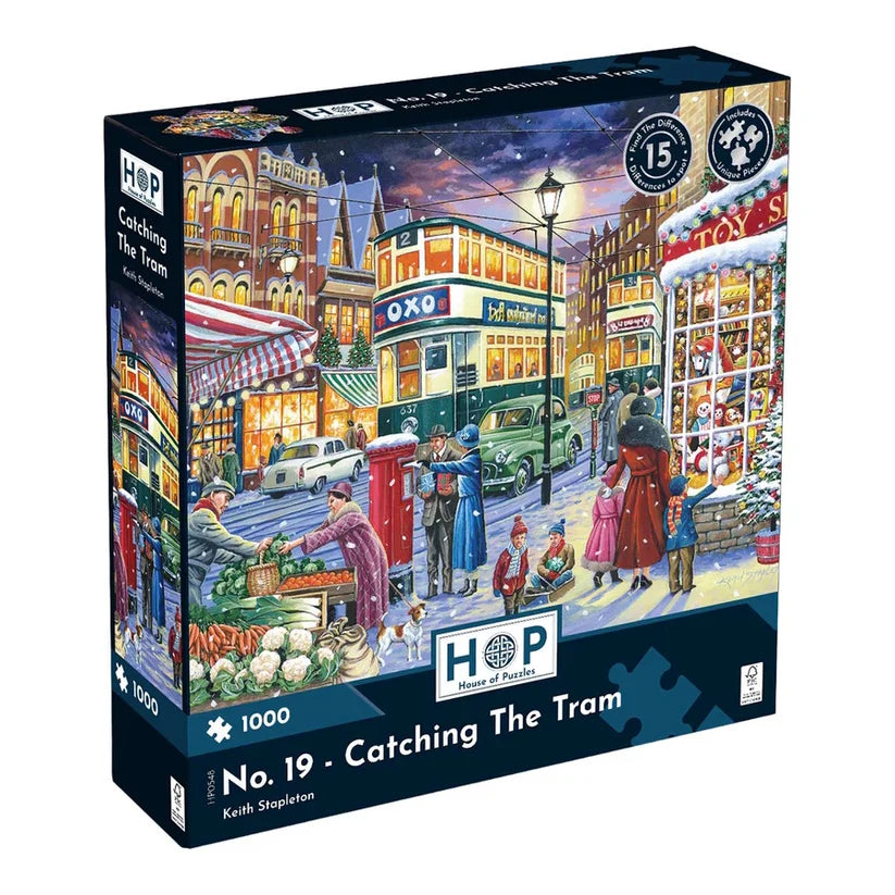 HP Catching the Tram 1000pc