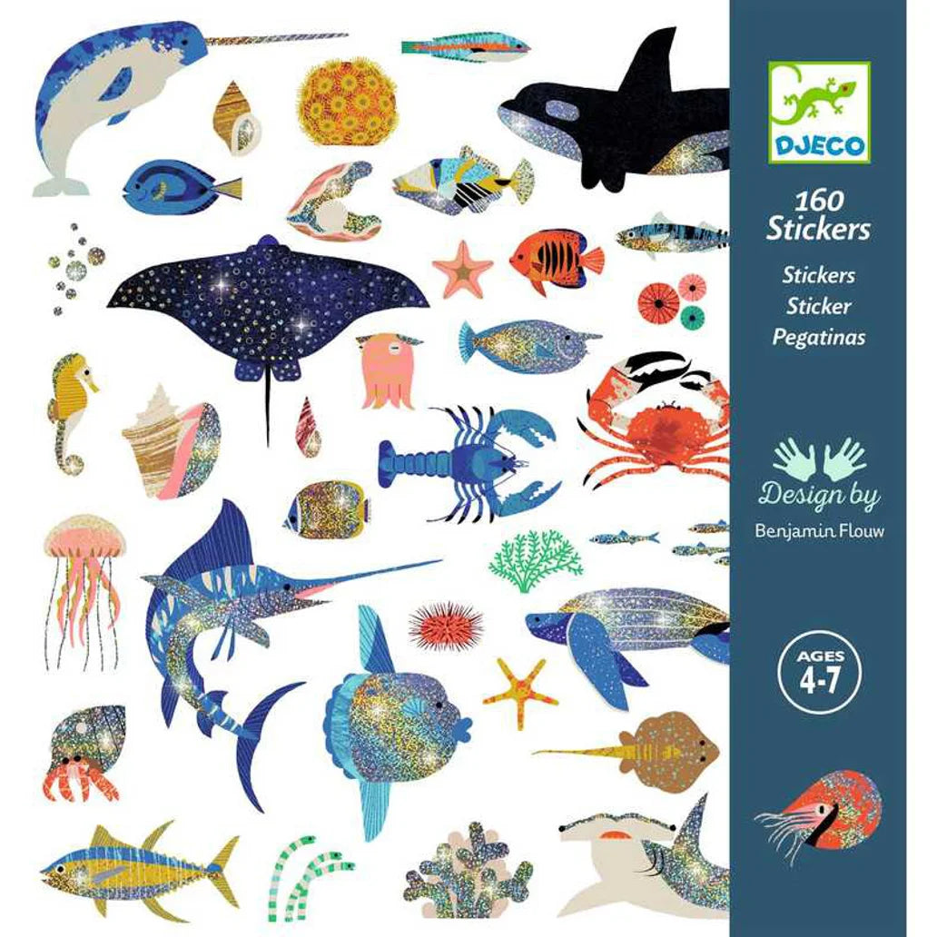 Djeco Stickers Ocean (8084975222983)