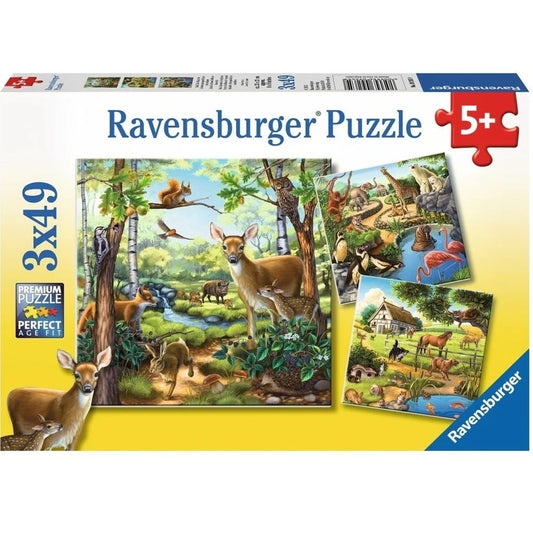 RB Forest, Zoo &amp; Pets 3x49pc (4568473075747)