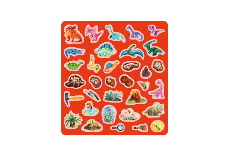 Mieredu Dino Land Jelly Stickers