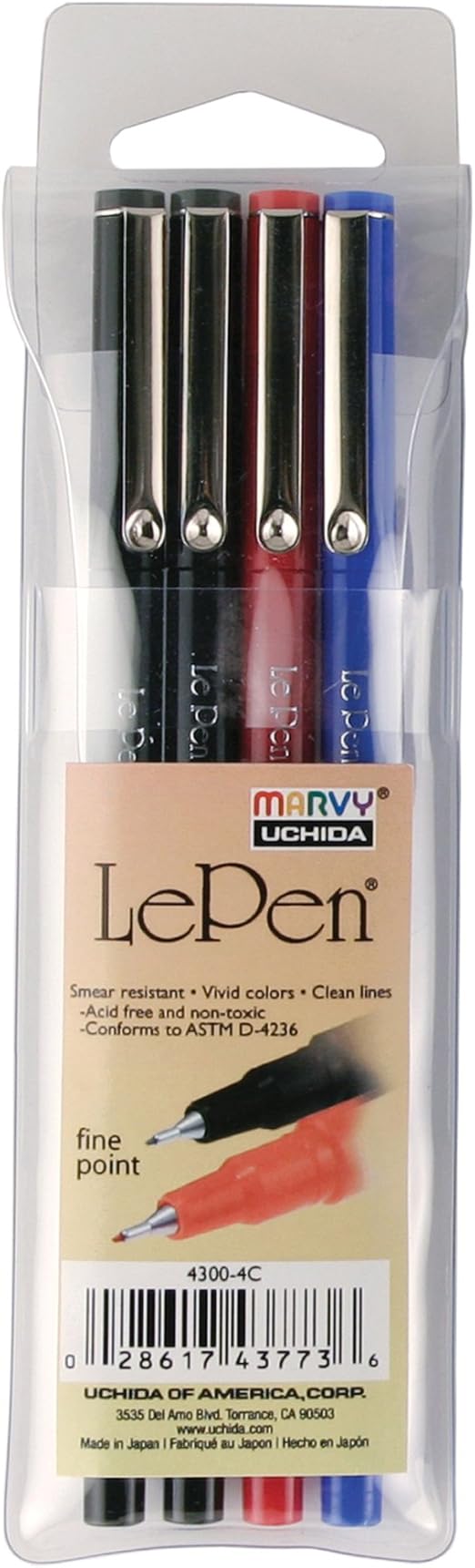 Marvy Le Pen Basic 4pc (8427632066759)