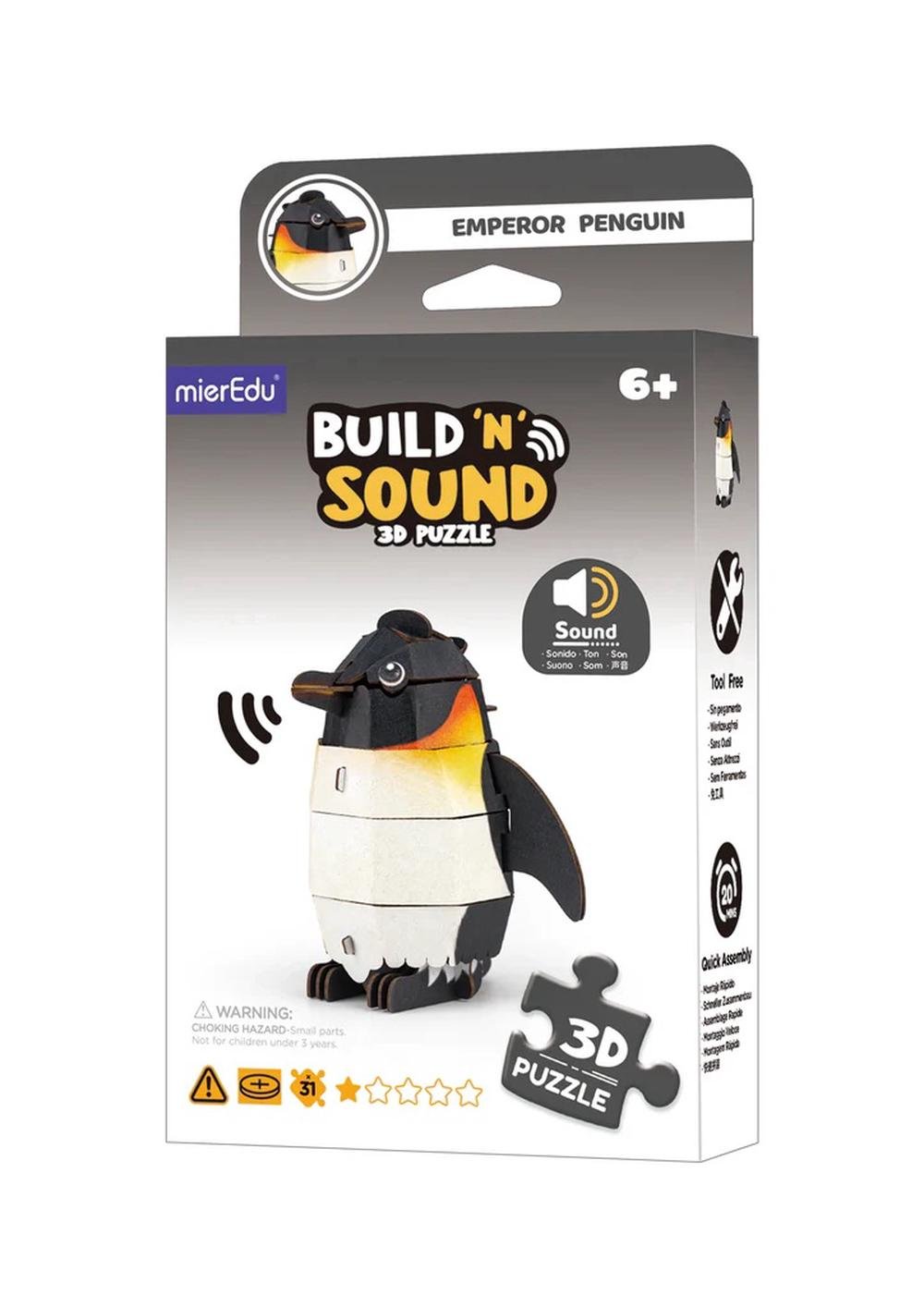 Build n Sound 3D Puzzle Emperor Penguin (8257331265735)
