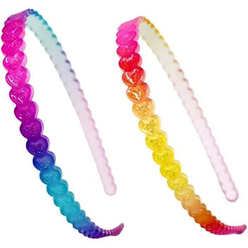 PP Sparkle Hearts Headband