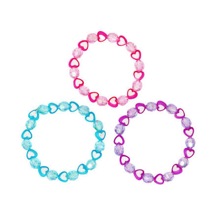 PP Love Heart Bracelet Set