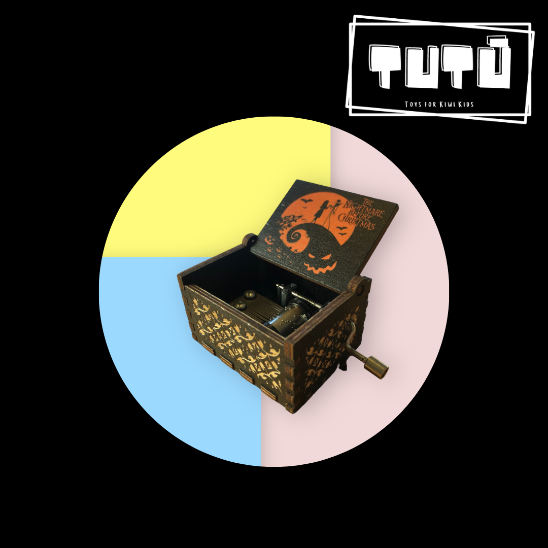 Tutu Toys Music Box Nightmare Before Christmas Black (7721573515463)