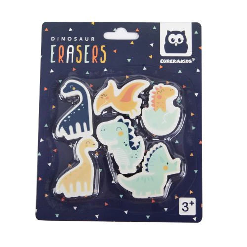Eurekakids Eraser Set Dinosaur (8471649648839)