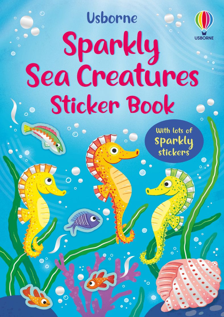Sparkly Sea Creatures Sticker Book (8407983653063)