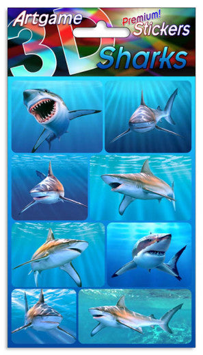 Stickers Sharks (8370497945799)