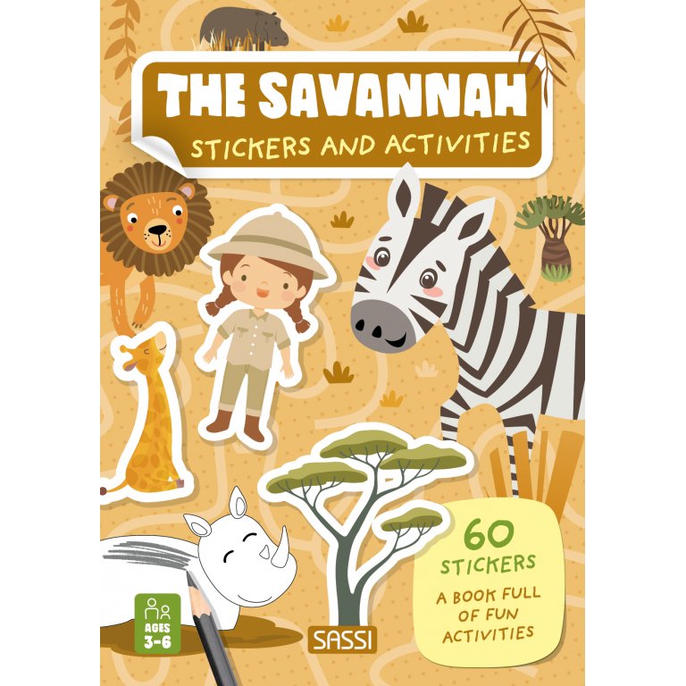 Sassi Activity Book - The Savannah (8384439386311)