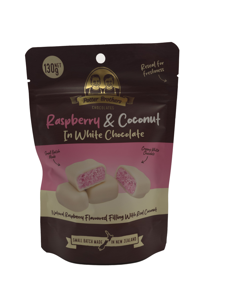 White Chocolate Coconut Raspberry