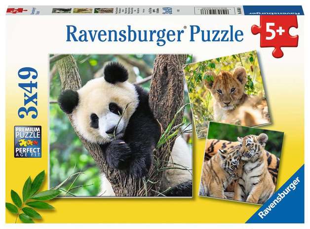 RB Panda, Lion and Tiger 3x49pc (7694925594823)