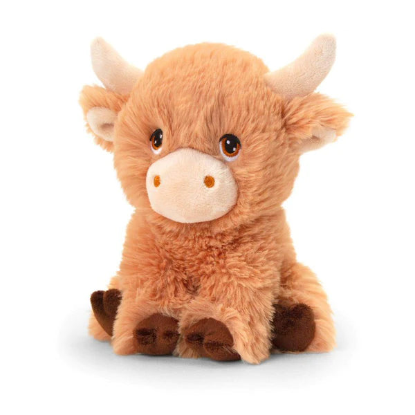 Keeleco Shaggy Cow 18cm (7664750395591)