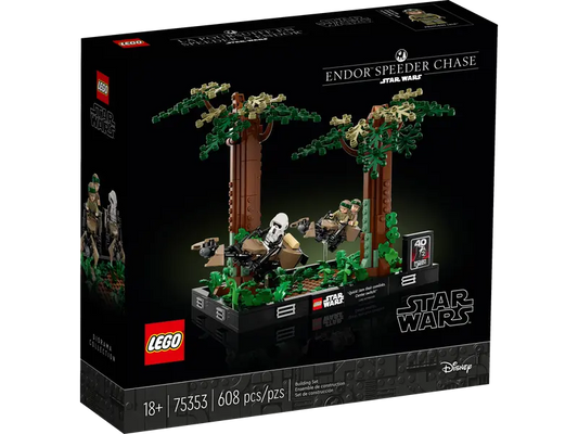 Lego SW Endor Speeder Chase Diorama 75353 (7666109972679)