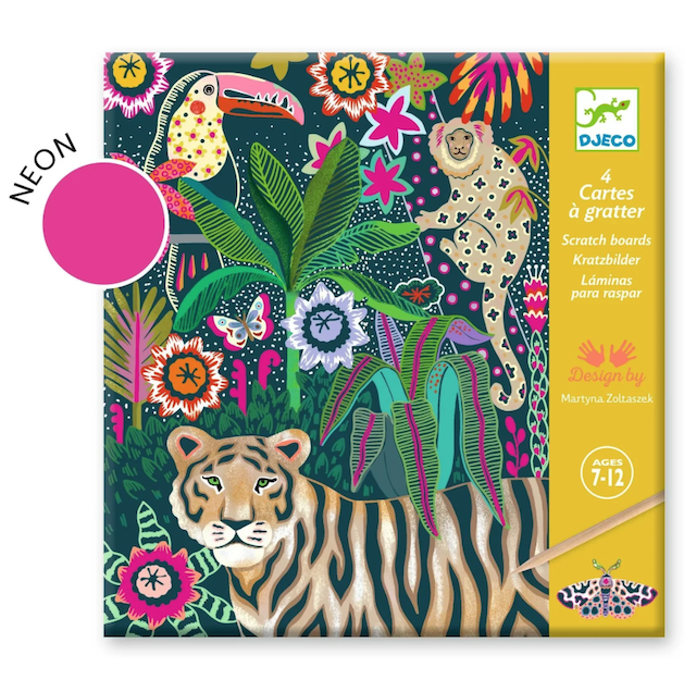 Djeco Scratch Cards Rococo (8369572118727)