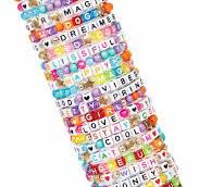 MIR Say Yes! Alphabet Bead Bracelet Set (8363148869831)