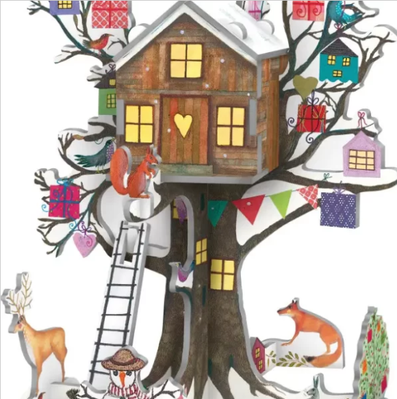 Christmas Treehouse Small - Christmas Pop N Slot