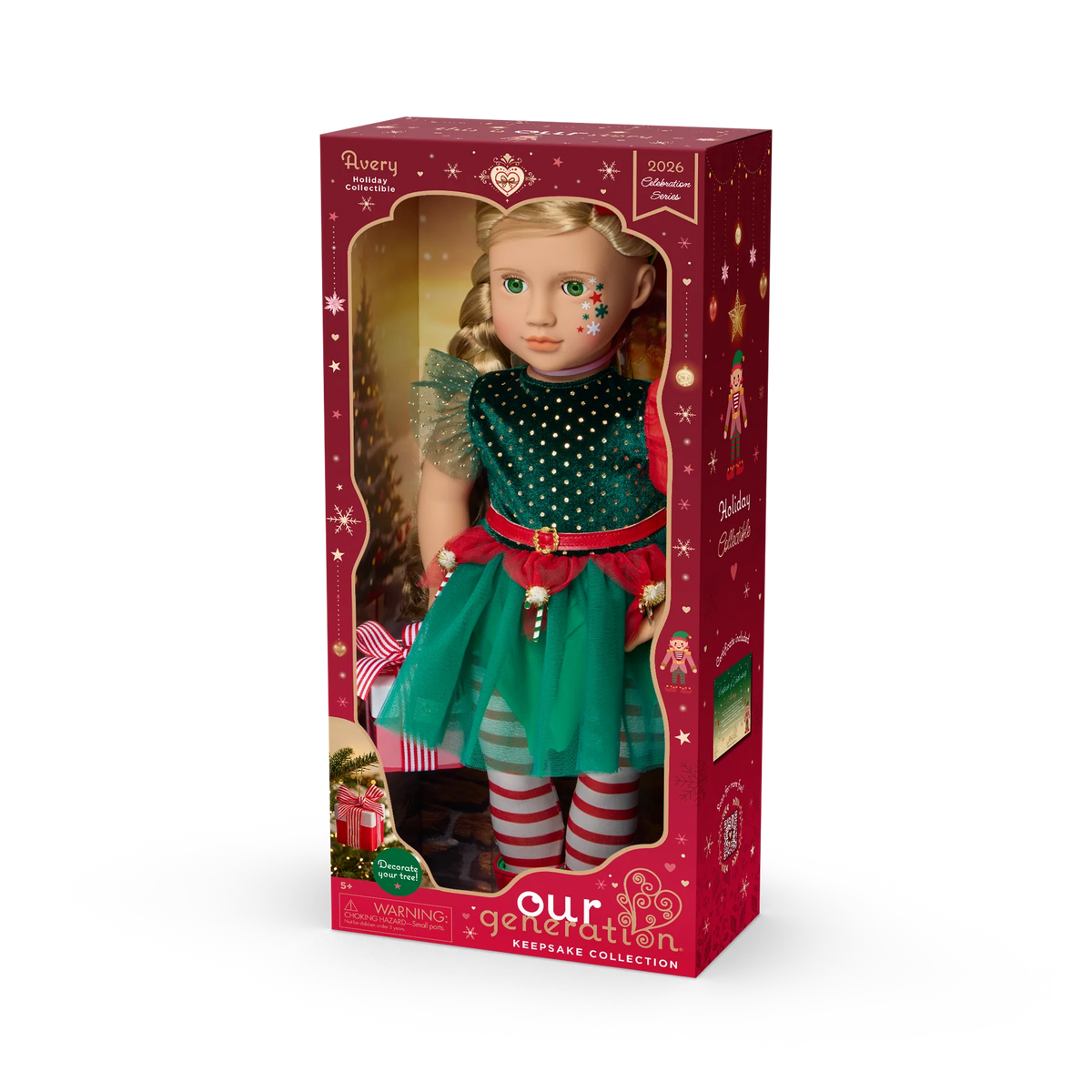 OG 18" Special Event Doll - Christmas - Avery