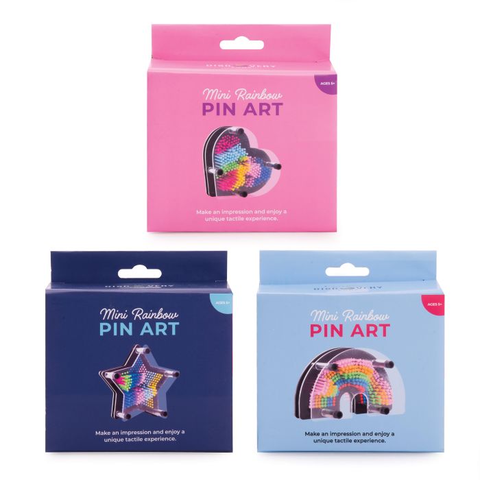 Mini Rainbow Pin Art (8301652377799)