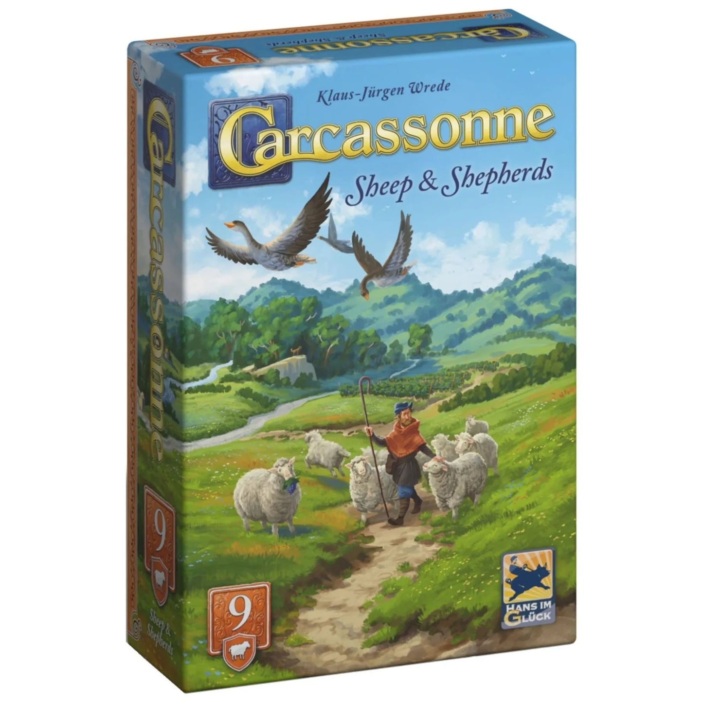 Carcassonne Expansion 9 - Sheep and Shepherds (redesign)
