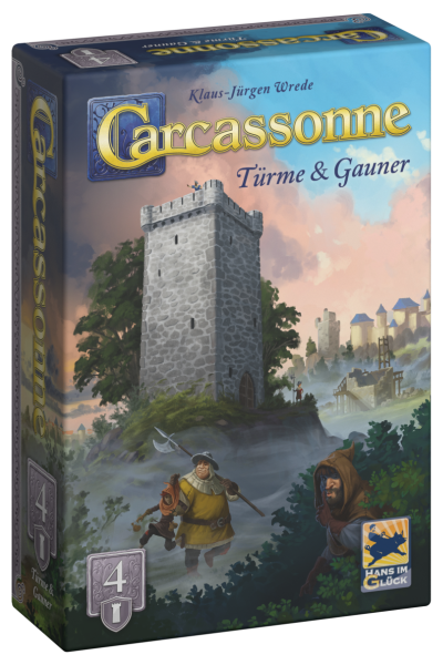 Carcassonne Expansion 4 - Towers and Thieves (redesign)