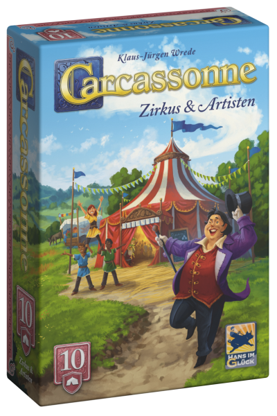 Carcassonne Expansion 10 - Circus (redesign)