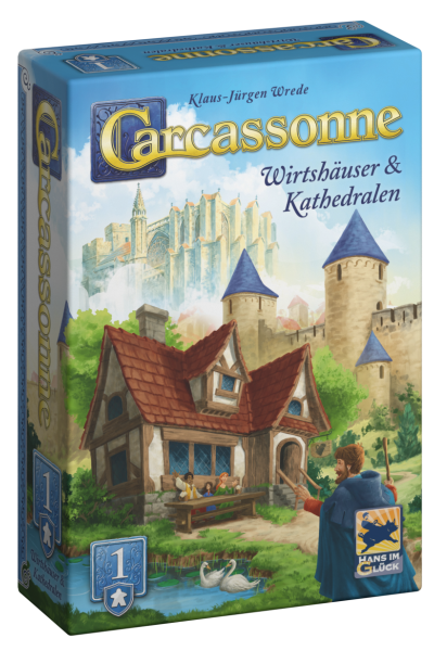Carcassonne Expansion 1 - Inns and Cathedrals (redesign)