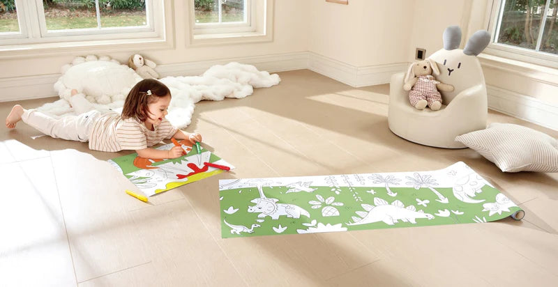 Hape Drawing Paper Roll Dinosaur Horizontal