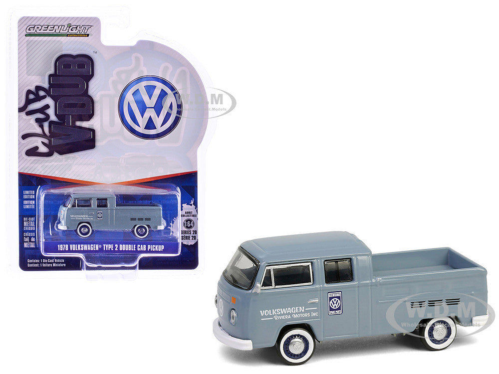 GL 1978 VW Type 2 Double Cab (grey/blue)