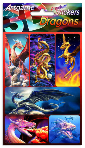 Stickers Dragons (8370497847495)