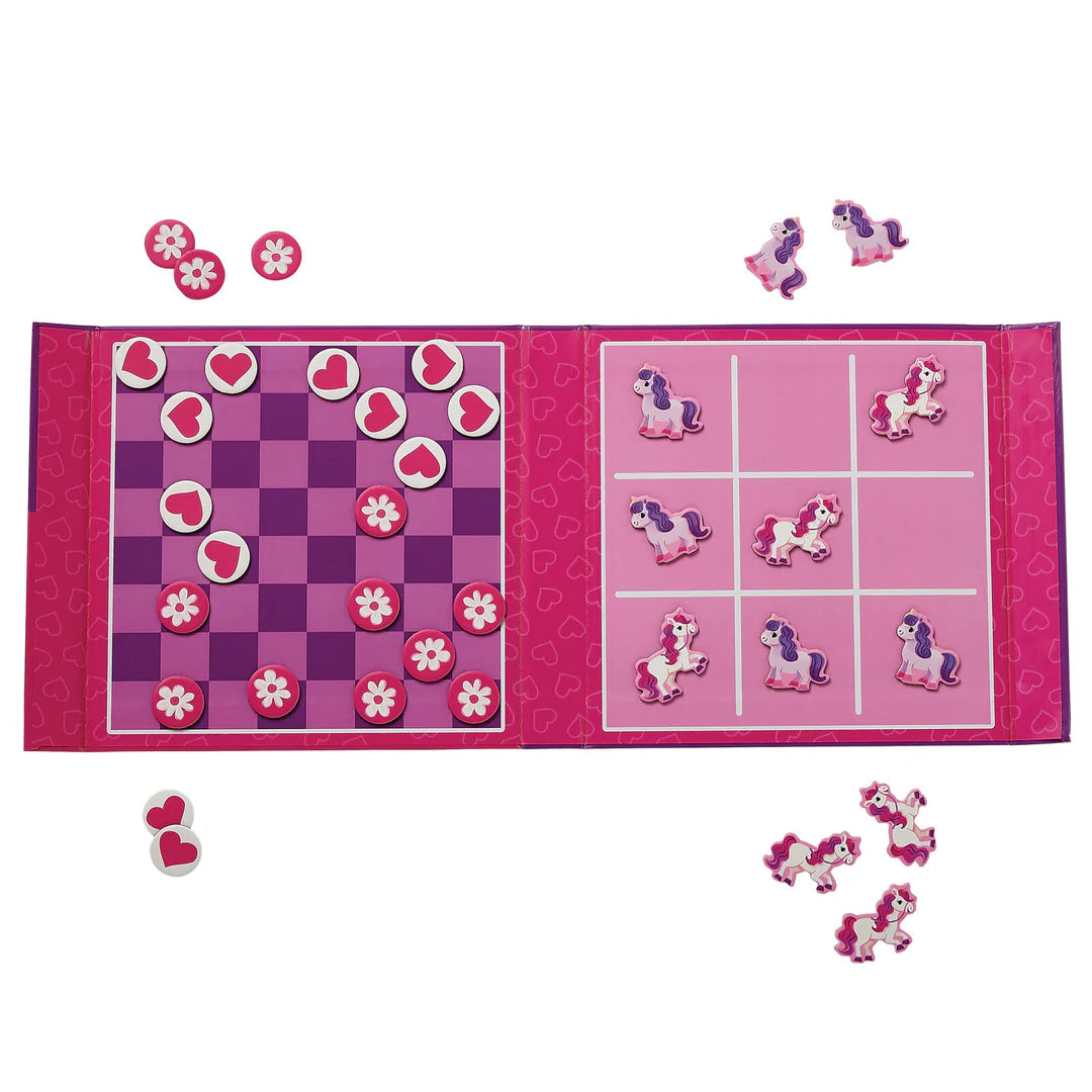 CC Magnetic Games Tic Tac Toe Unicorns