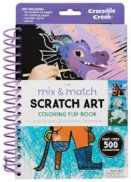 CC Scratch Art Flip Book Fairytale Magic