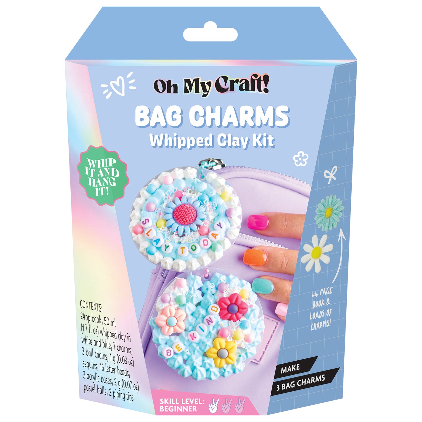 OMC! Bag Charms Whipped Clay