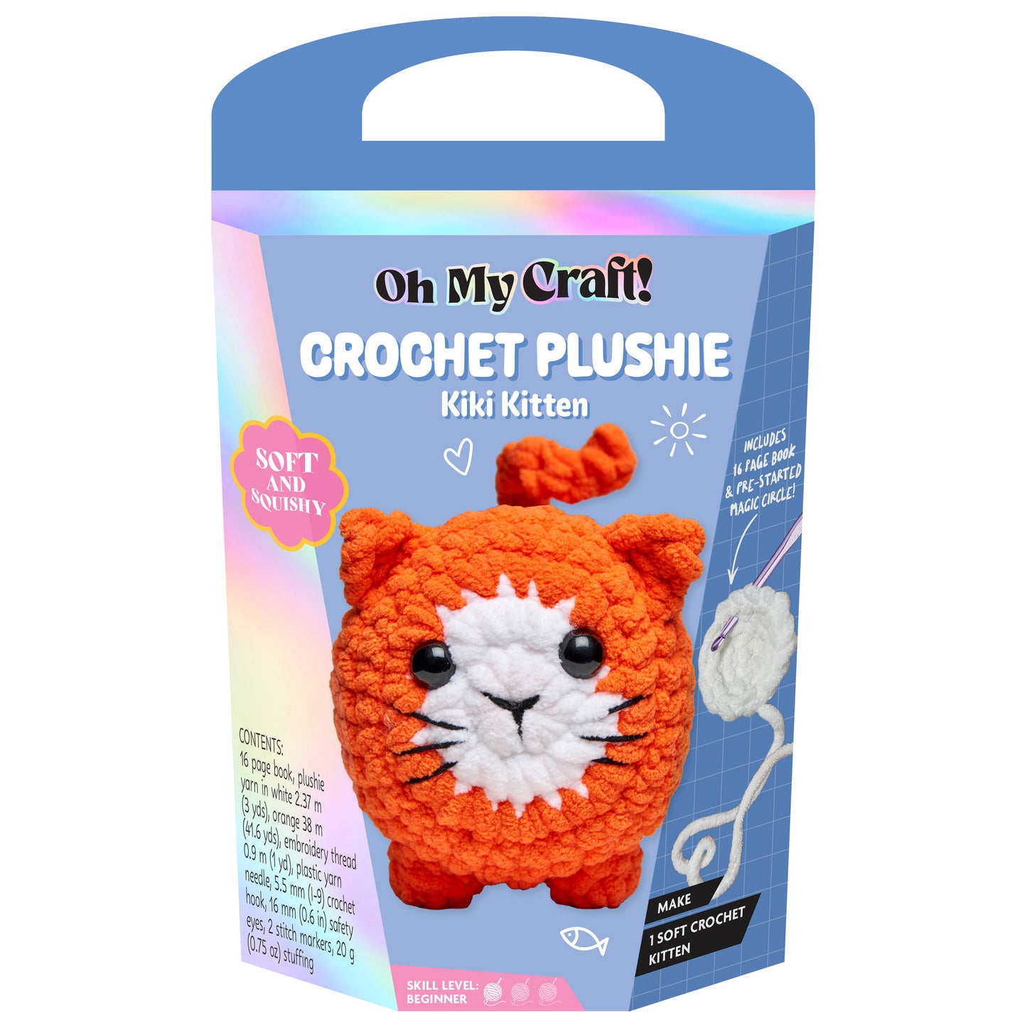 OMC! Crochet Plushie Kiki Kitten