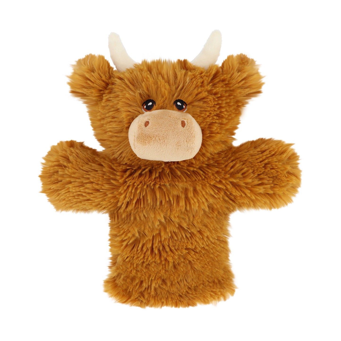 Keeleco Wild Hand Puppet Shaggy Cow
