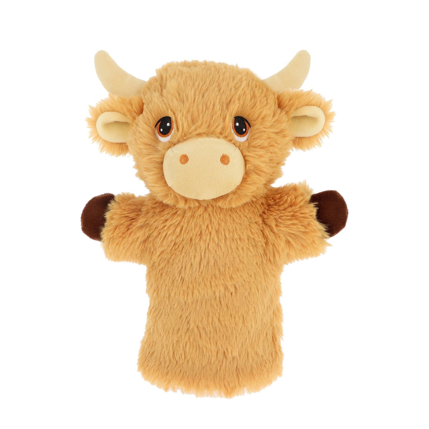 Keeleco Wild Hand Puppet Highland Cow