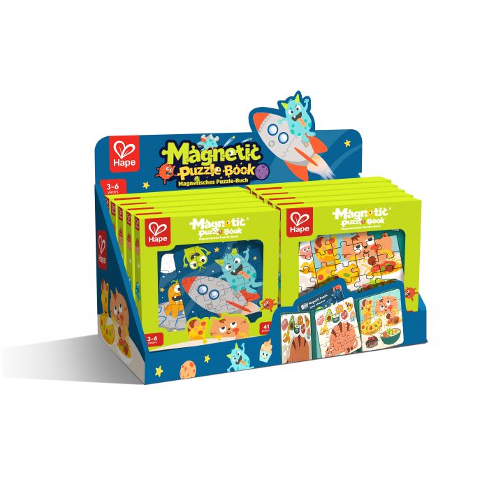Hape Magnetic Puzzle Book Fat Cat